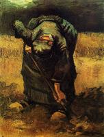 Gogh, Vincent van - Peasant Woman Digging